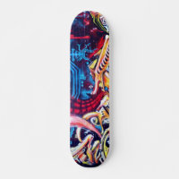 Conception de graffiti Skateboard