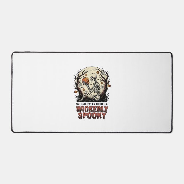 Conception de gravure vintage Halloween squelette  (Recto)