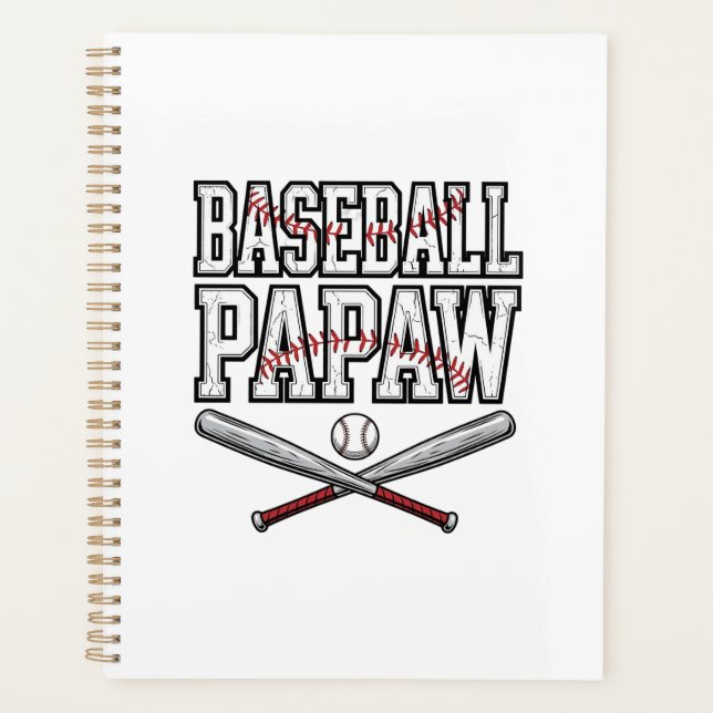 Conception de gravure vintage Papaw baseball_1 (Devant)