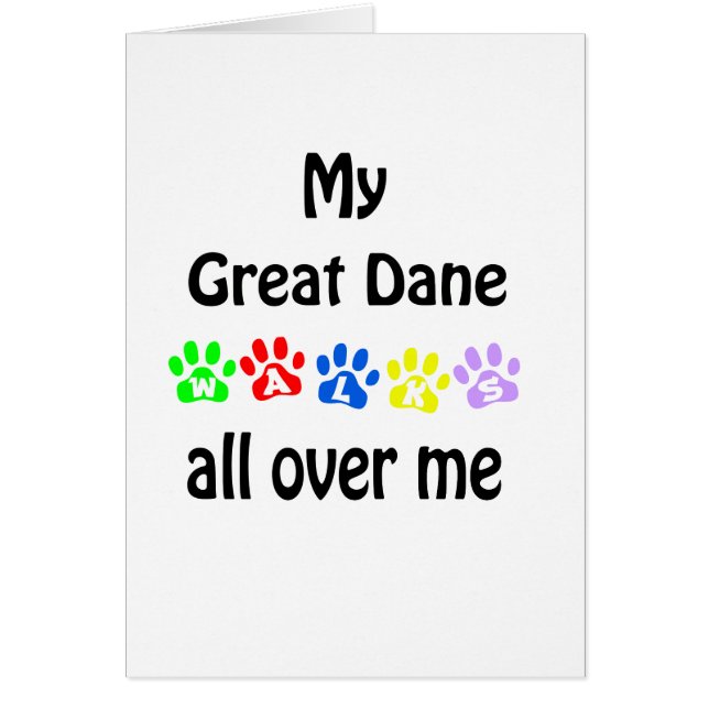 Conception de Great Dane Walks (Devant)