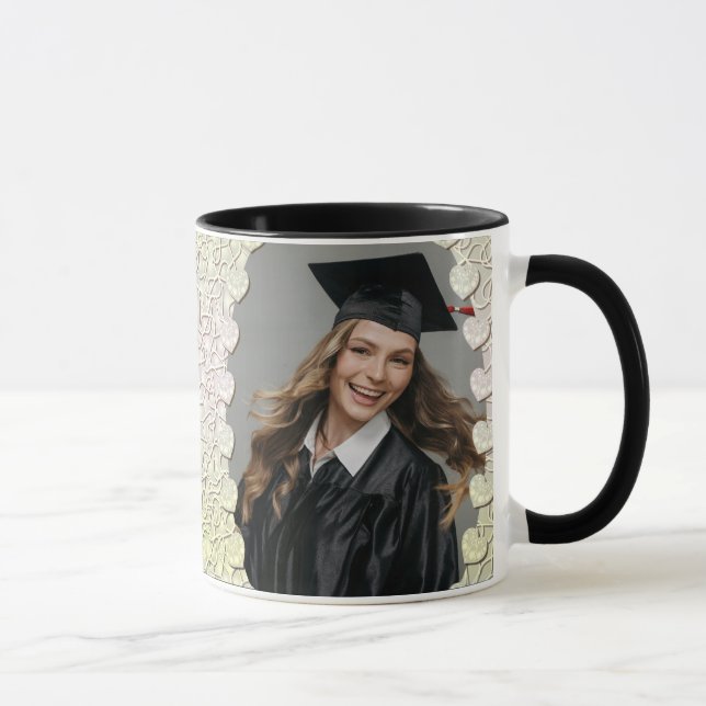 Conception de housse de mug photo pailletée person (Droite)