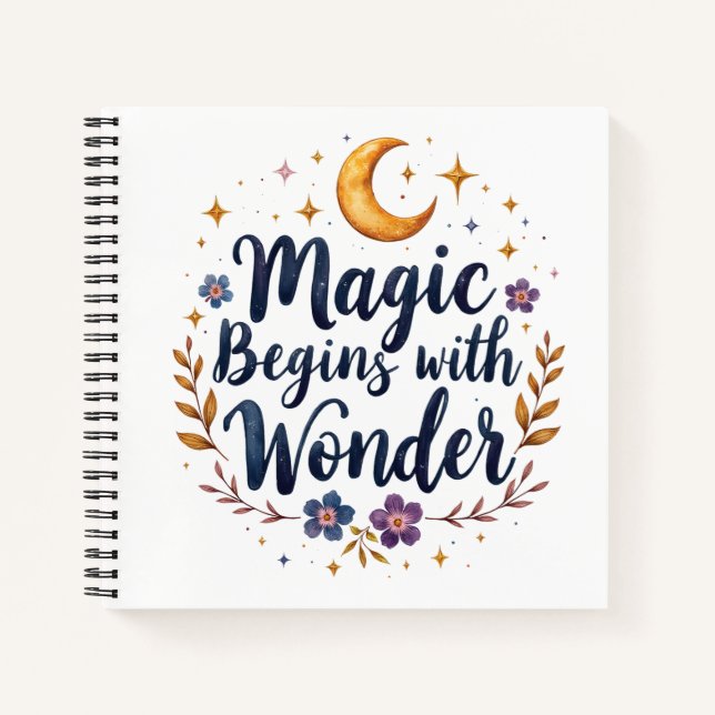 Conception de Journal de Merveille Céleste (Devant)