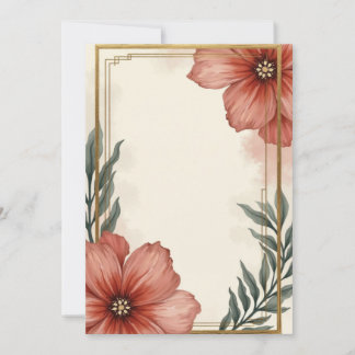 Conception de la carte d'invitation