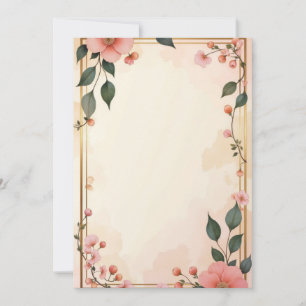 Conception de la carte d'invitation PREMIUM