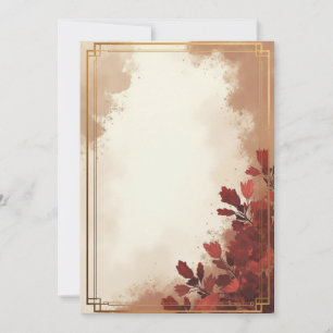 Conception de la carte d'invitation PREMIUM