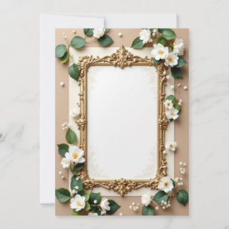 Conception de la carte d'invitation PREMIUM