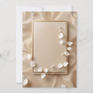 Conception de la carte d'invitation PREMIUM