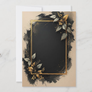 Conception de la carte d'invitation PREMIUM