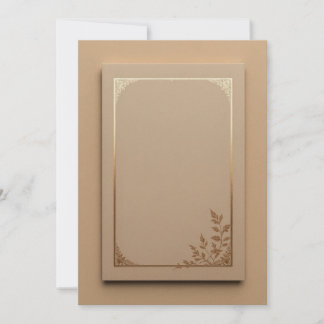 Conception de la carte d'invitation PREMIUM