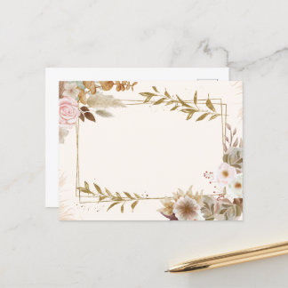 Conception de la carte postale