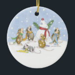 Conception de la maison-souris® - Ornements<br><div class="desc">House-Mouse Designs® - Ornaments Shop www.house-mouse.com pour trouver les modèles "micest" dans le monde!</div>