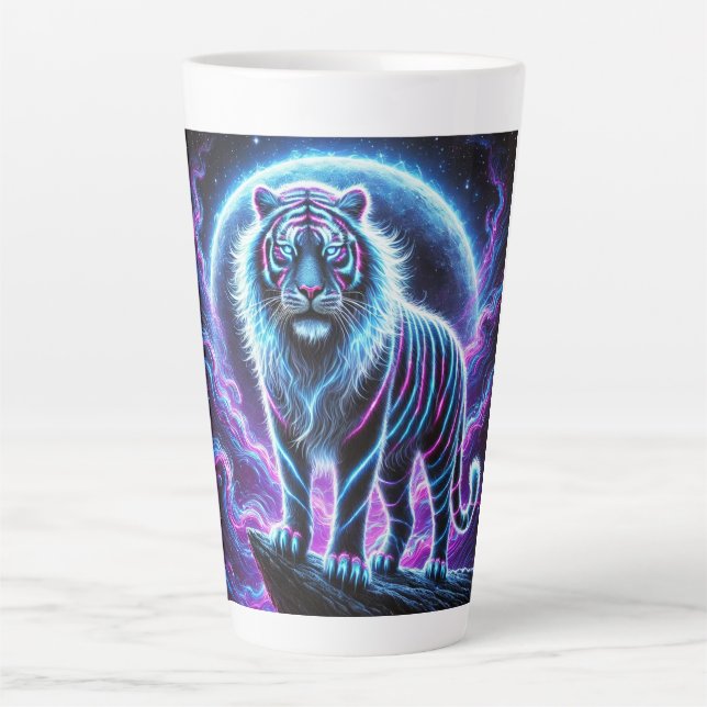 Conception de la Mug en latte de tigre néon Energy (Devant)