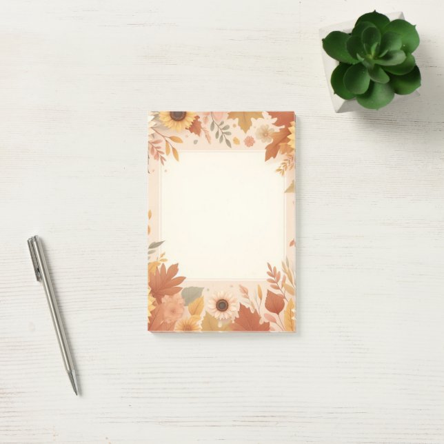 Conception de la nature Post-It® Notes, 4" x 6" (Bureau)