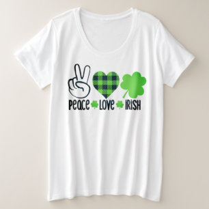 Conception de la Saint-Patrick irlandaise amour pa