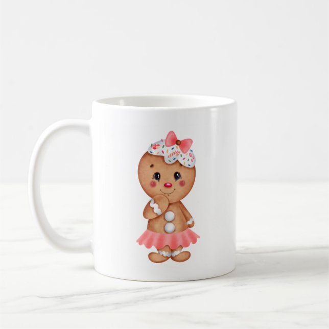 Conception de la tasse de café Ours de Noël (Gauche)