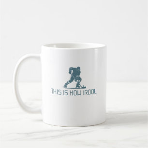 conception de la tasse de hockey sur glace