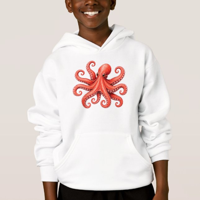 Conception de la vie marine de l'octopus océan (Devant)