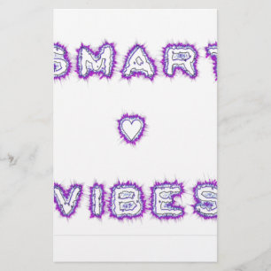 Conception de l'art texte de devis Smart Vibes