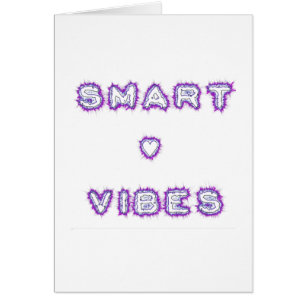 Conception de l'art texte de devis Smart Vibes