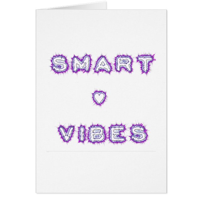 Conception de l'art texte de devis Smart Vibes (Devant)
