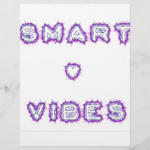 Conception de l'art texte de devis Smart Vibes