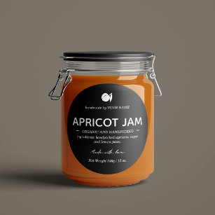 Conception de l'emballage Étiquette Jam Jar