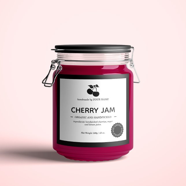 Conception de l'emballage Étiquette Jam Jar (Créateur téléchargé)