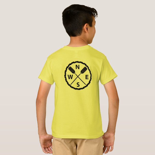 Conception de l'Explorateur de pédales - T-shirt (Dos entier)