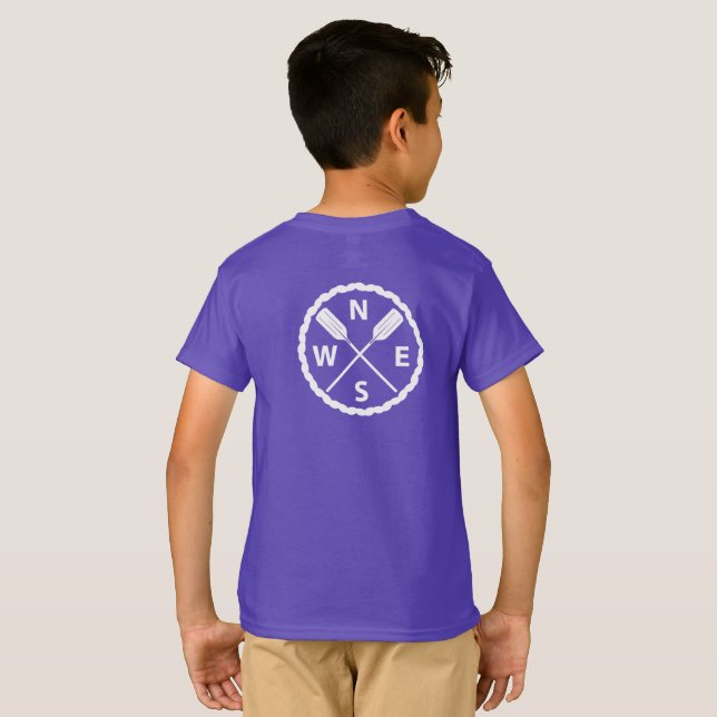 Conception de l'Explorateur de pédales - T-shirt (Dos entier)