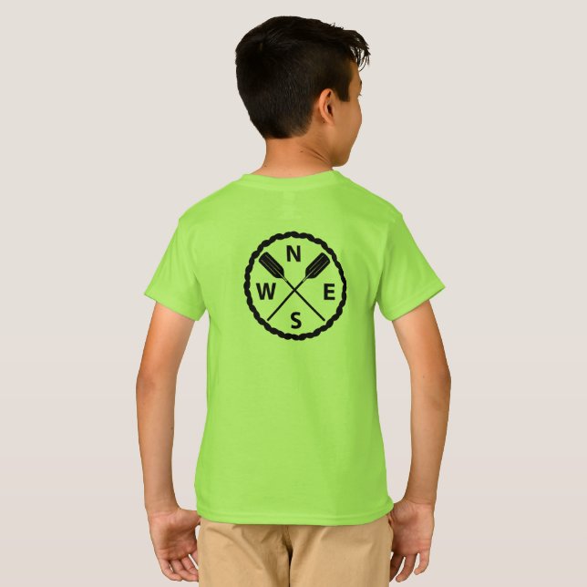 Conception de l'Explorateur de pédales - T-shirt (Dos entier)