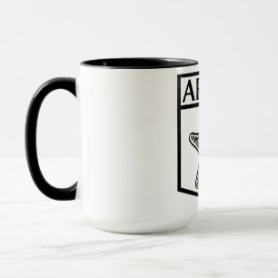 Conception de l'île d'Aruba - Tasse Combo 15 oz no