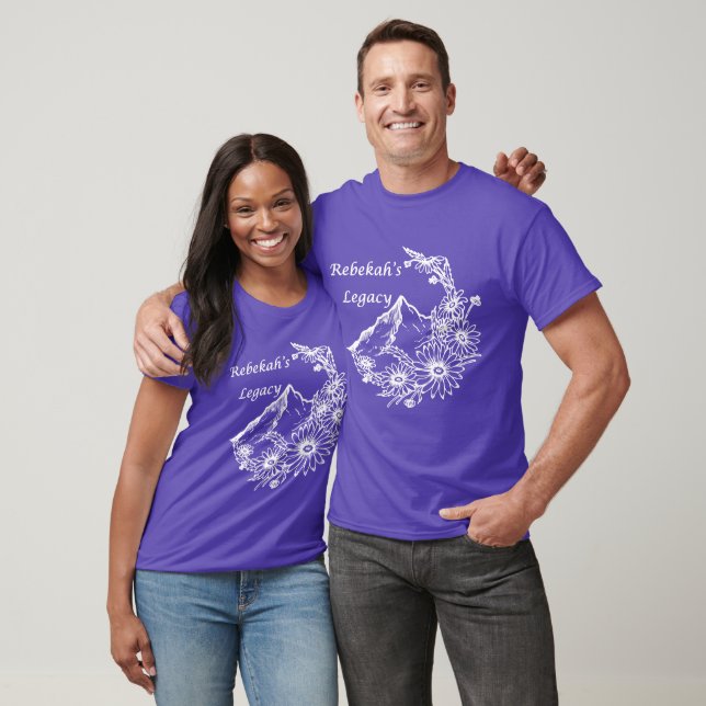 Conception de logo Tshirt avant et arrière (Unisexe)