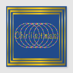 Conception de lumières de Noël sur le bleu avec de