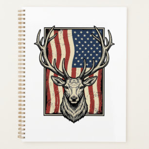 Conception de maillot de chasse de drapeau américa