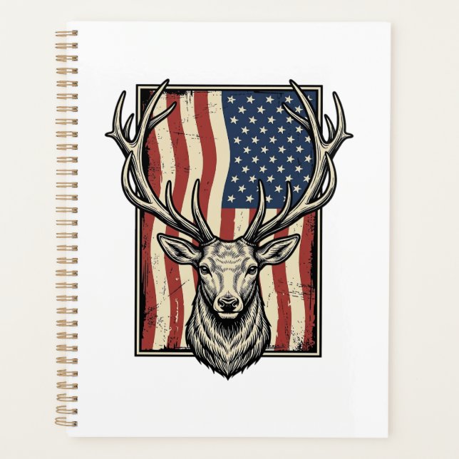 Conception de maillot de chasse de drapeau américa (Devant)