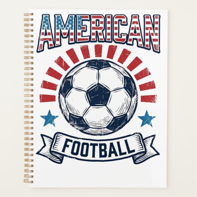 Conception de maillot de football américain vintag (Devant)