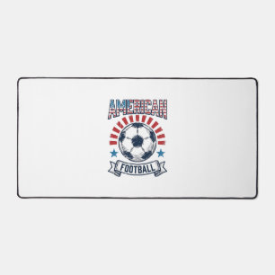 Conception de maillot de football américain vintag