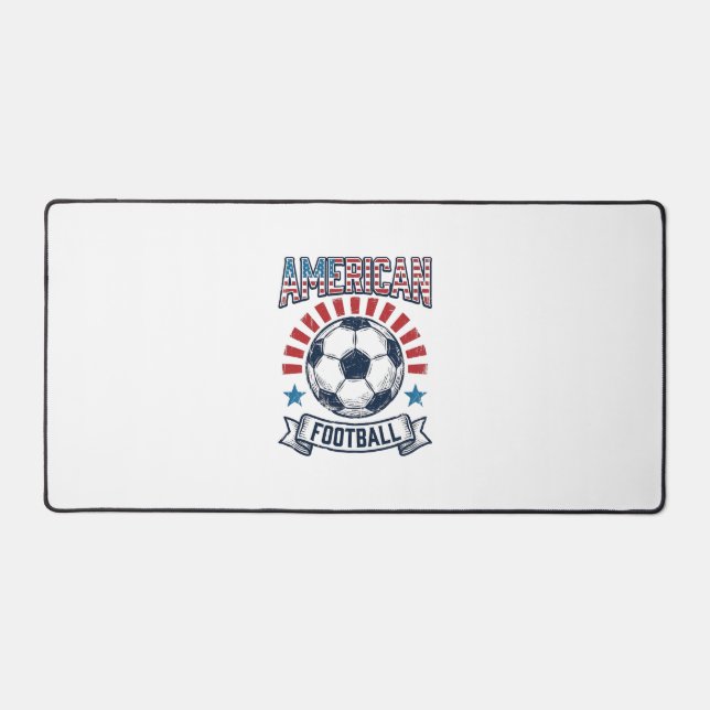 Conception de maillot de football américain vintag (Recto)