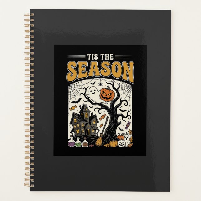 Conception de maison hantée Halloween c'est la sai (Devant)