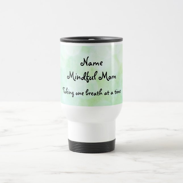 Conception de maman Mineur Voyage Mug (Centre)