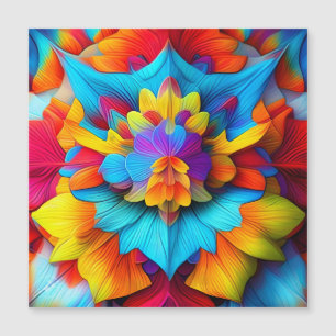 Conception de Mandala Florale colorée