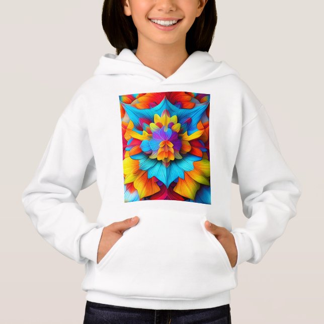 Conception de Mandala Florale colorée (Devant)