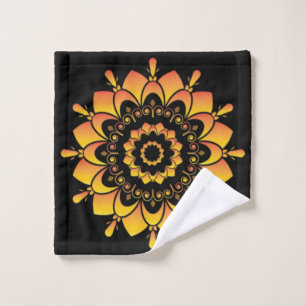 Conception de mandala unique doré