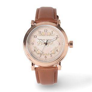 Conception de montre Citation Gif de montre pers