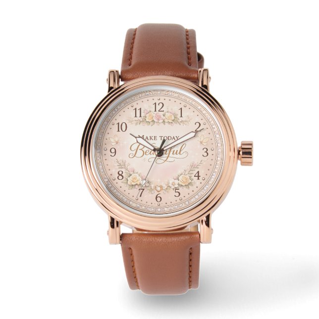 Conception de montre Citation | Gif de montre pers (Recto)