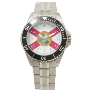 Conception de montre de drapeau d'état de la