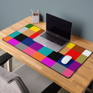 Conception de motif de blocs de couleur audacieux