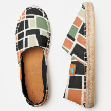 Conception de motif géométrique rétro