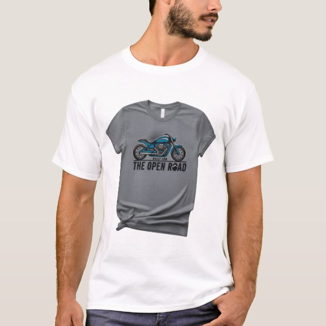 Conception de moto sauvage pour T-Shirt (Devant)