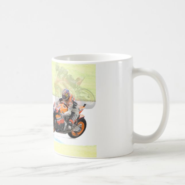 Conception de motocyclette - tasse de poème de (Droite)